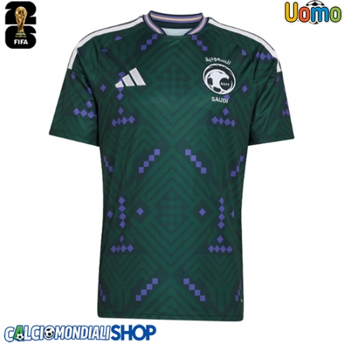 Maglie da calcio Arabia Saudita Prima Maglia Mondiali 2026  Manica Corta